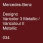 Preview: Mercedes-Benz, Designo Varicolor 3 Metallic / Varicolour II Metallic, 034.